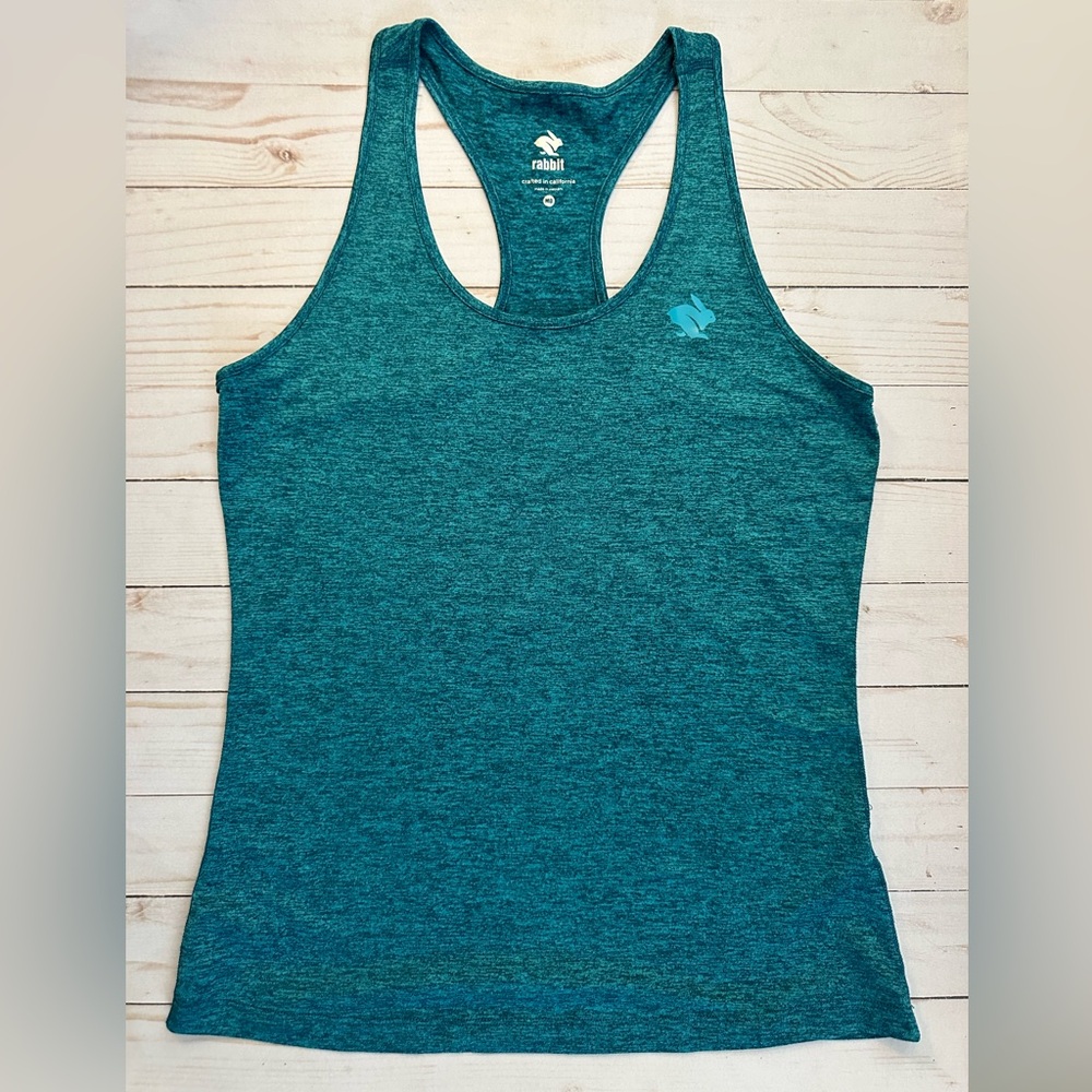 Rabbit Women's Teal Tank Top
